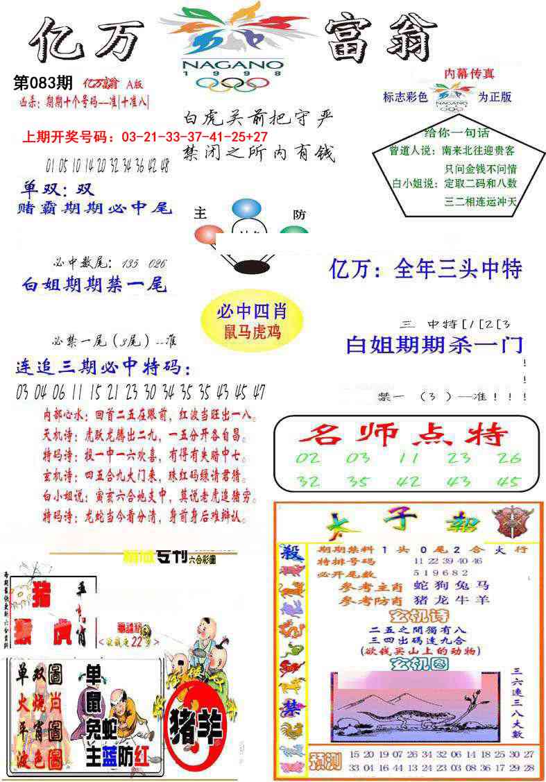 083期亿万富翁A[图]